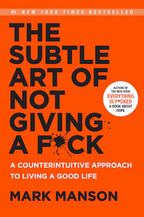 USED: The Subtle Art Of Not Giving a F*ck (hardcover)