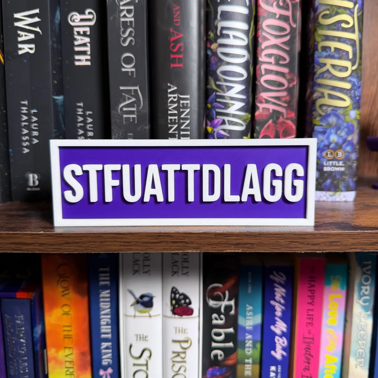 STFUATTDLAGG Shelf Sign