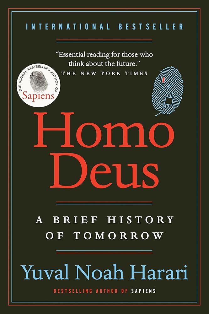 Homo Deus: A Brief History of Tomorrow cover image