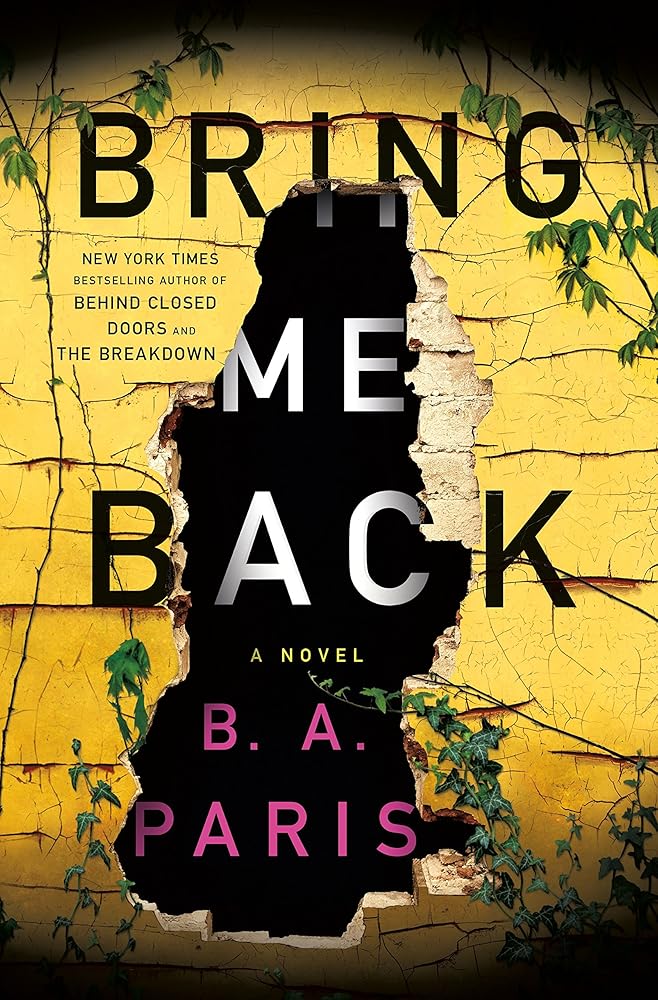 Bring Me Back (International Edition) cover image