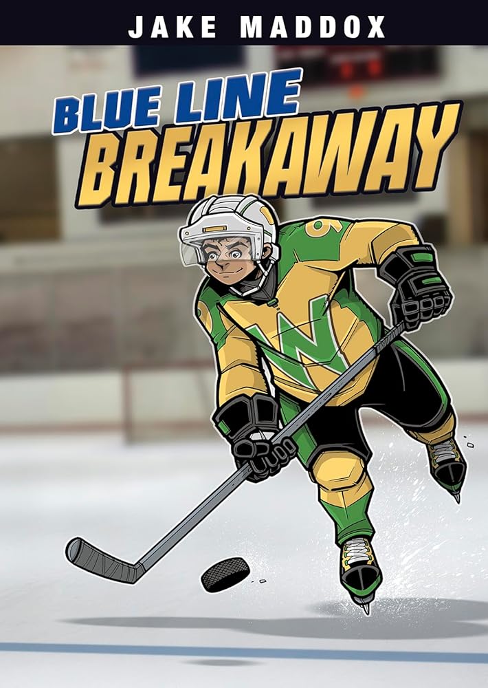 Blue Line Breakaway (Jake Maddox Sports Stories) cover image