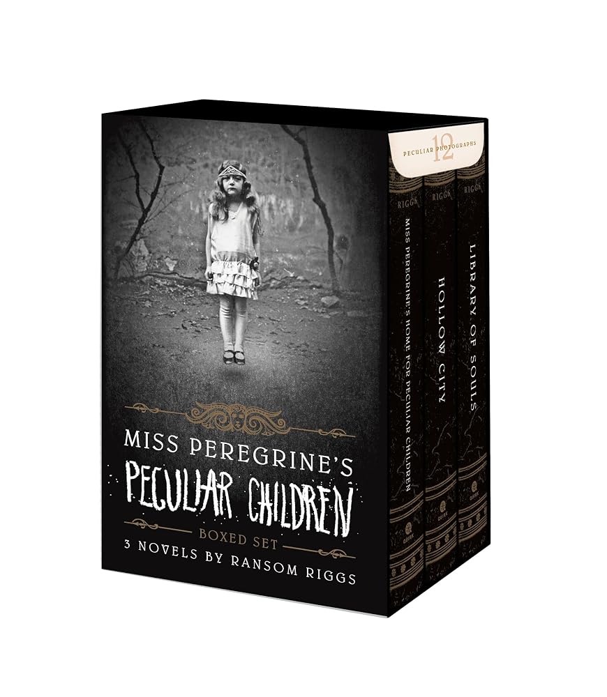 Miss Peregrine Trilogy: Miss Peregrine's Home for Peculiar Children / Hollow City / Library of Souls (Miss Peregrine's Peculiar Children, 1-3) cover image