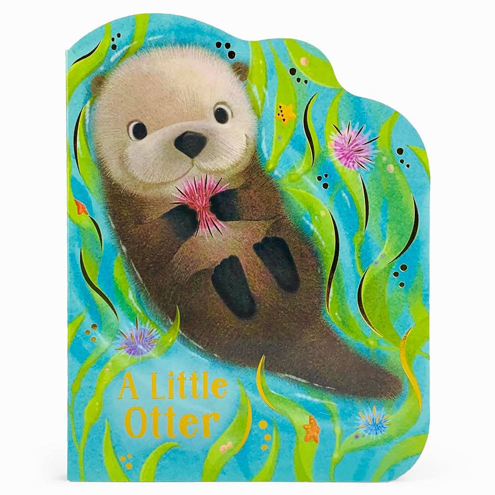 A Little Otter Shaped Board Book cover image