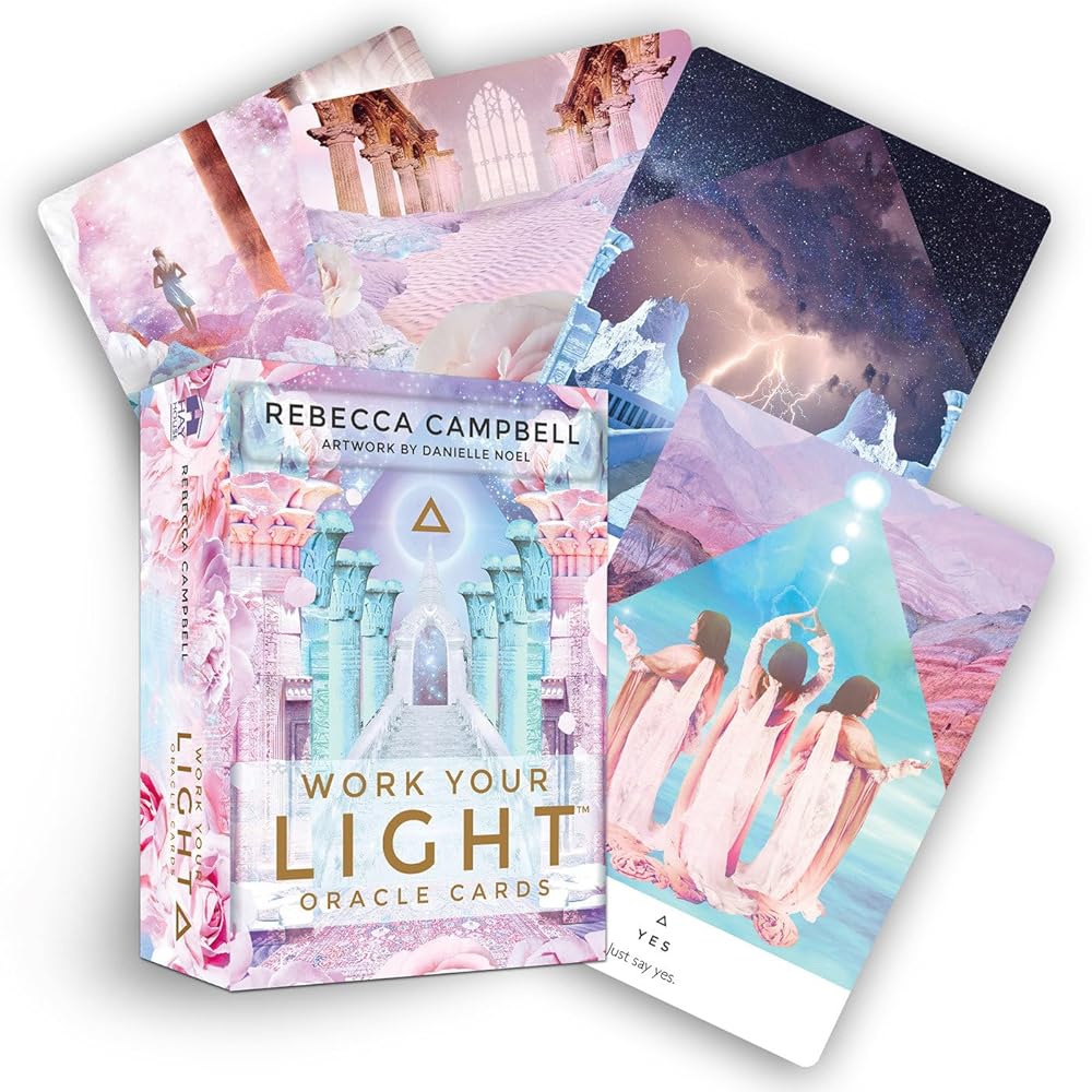 Work Your Light Oracle Cards: A 44-Card Deck and Guidebook cover image