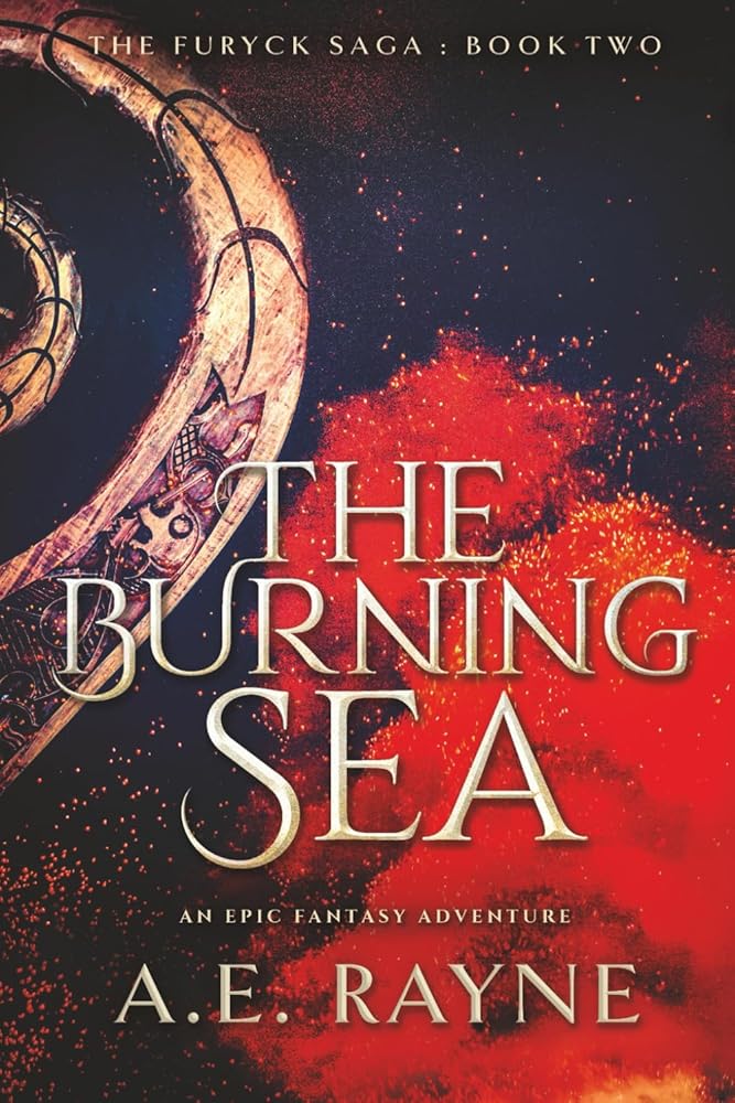 The Burning Sea: The Furyck Saga: Book Two cover image