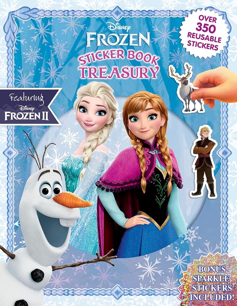 Disney Frozen Sticker Book Treasury cover image