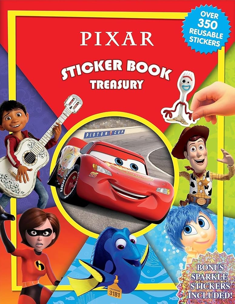Disney Pixar Sticker Book Treasury cover image