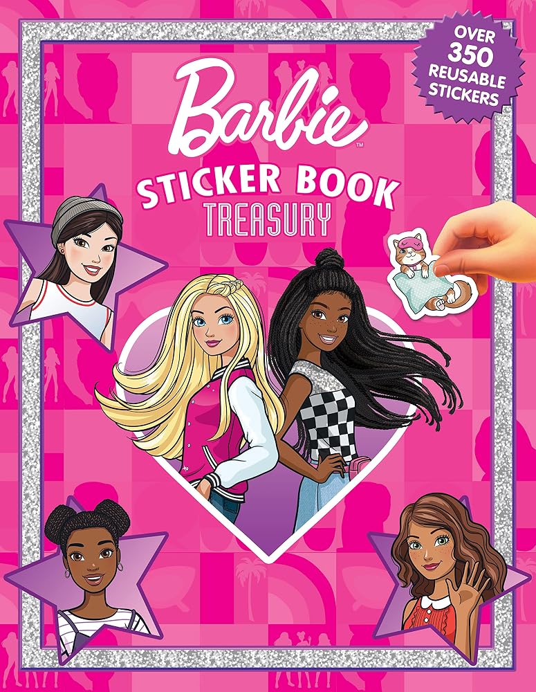 Barbie Sticker Book Treasury cover image
