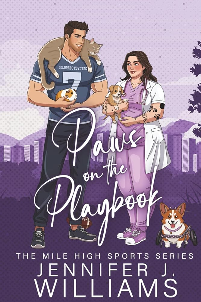 Paws on the Playbook: A Football and Neurodiversity Romance (Mile High Series) cover image