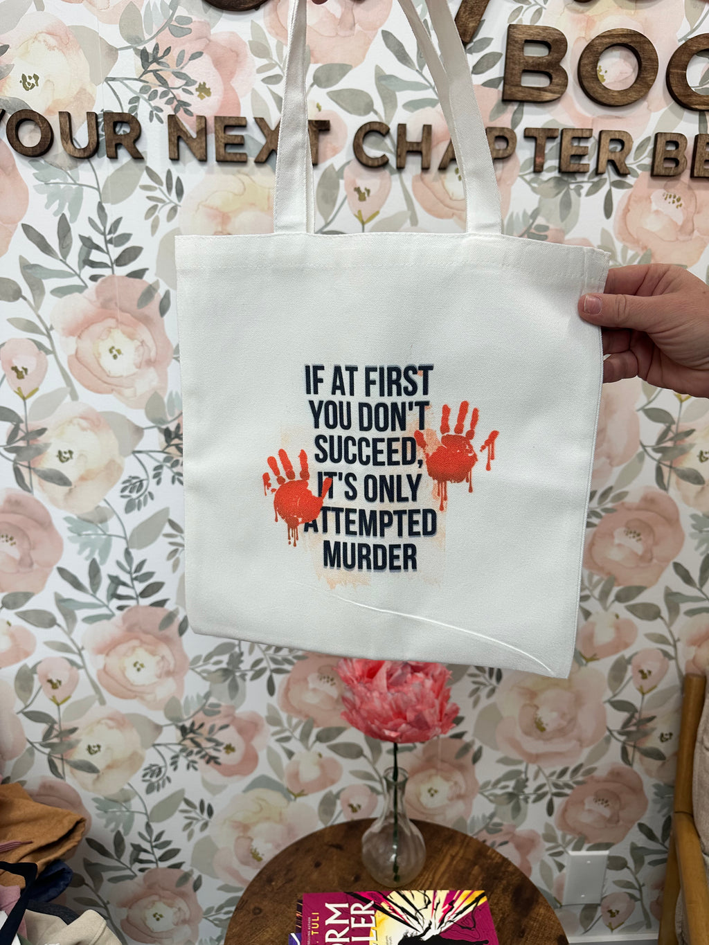 Attempted Murder Tote Bag - Small