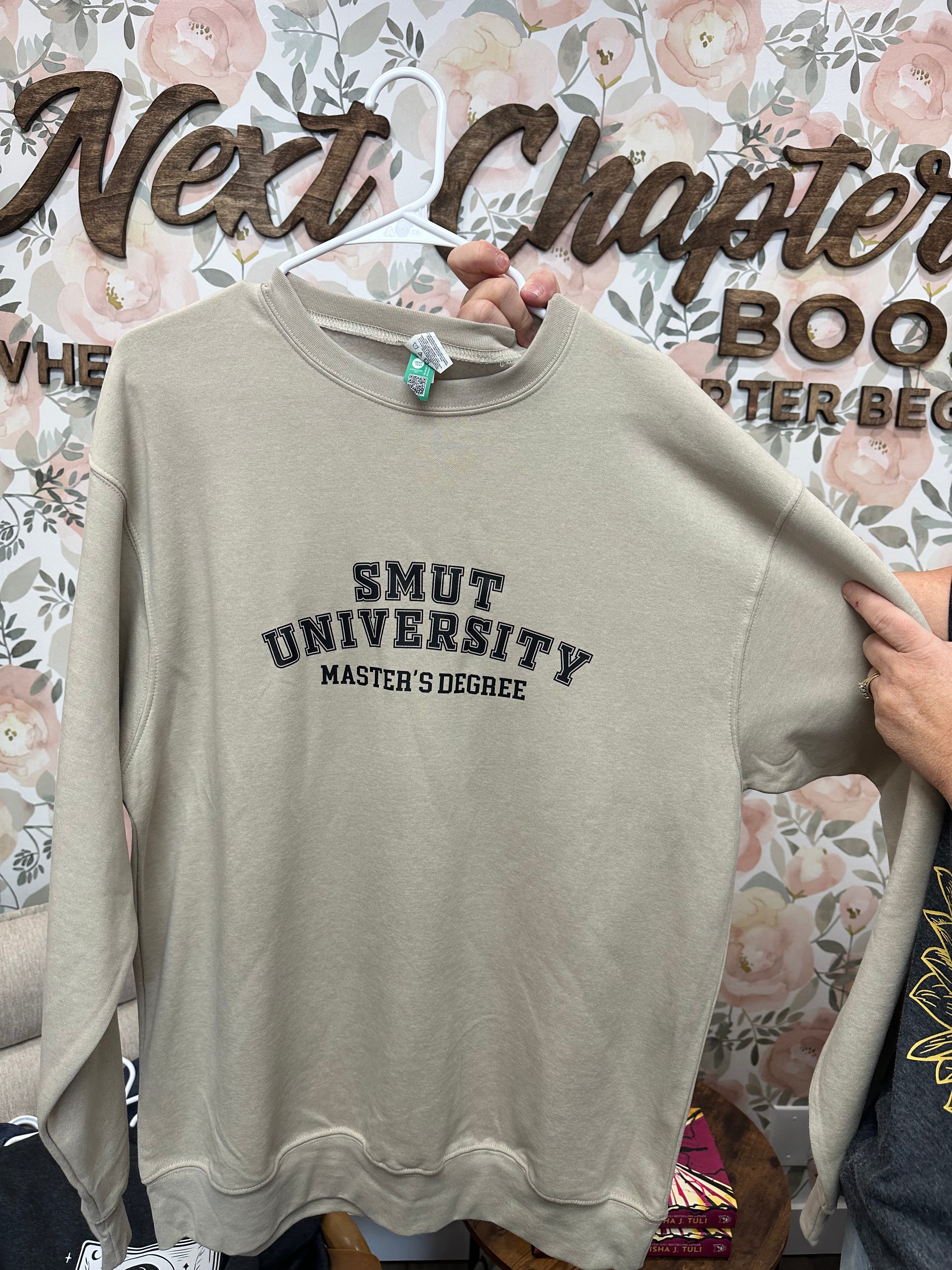 Smut University Crewneck Camel