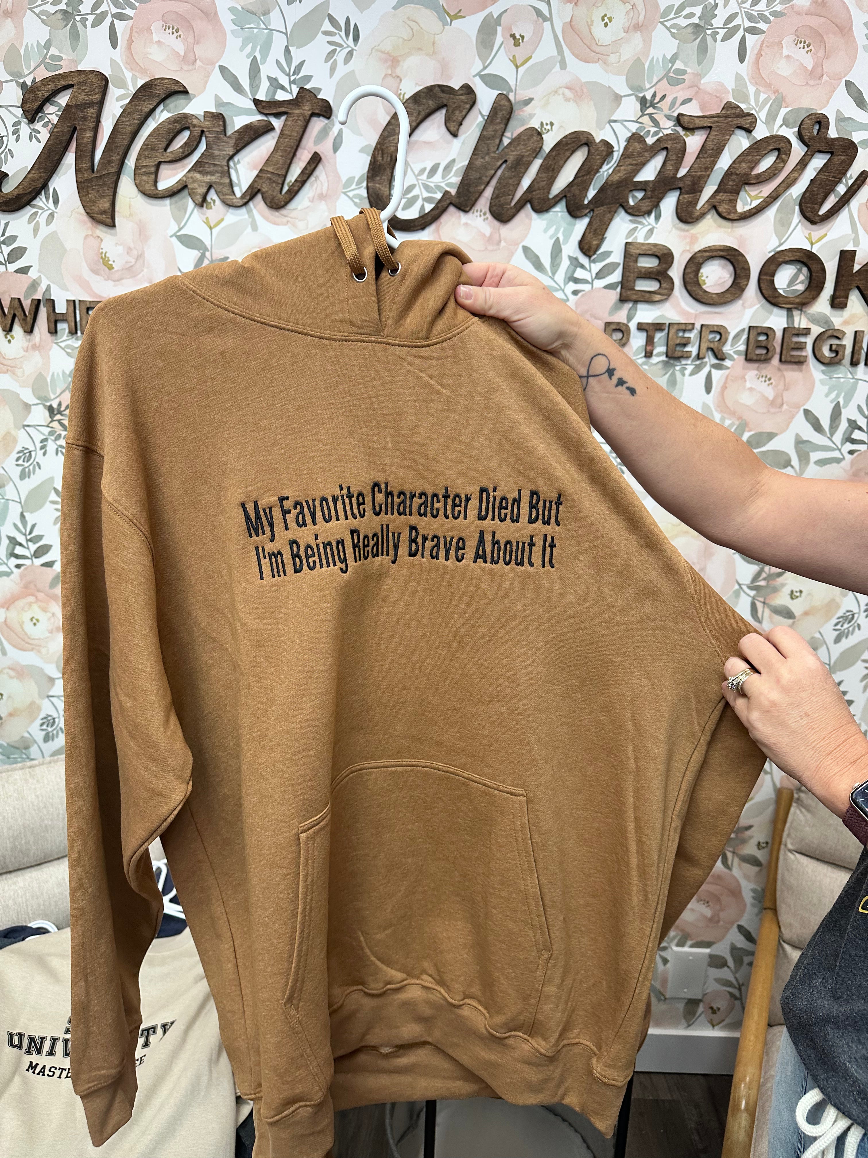 Favorite Character Hoodie Brown