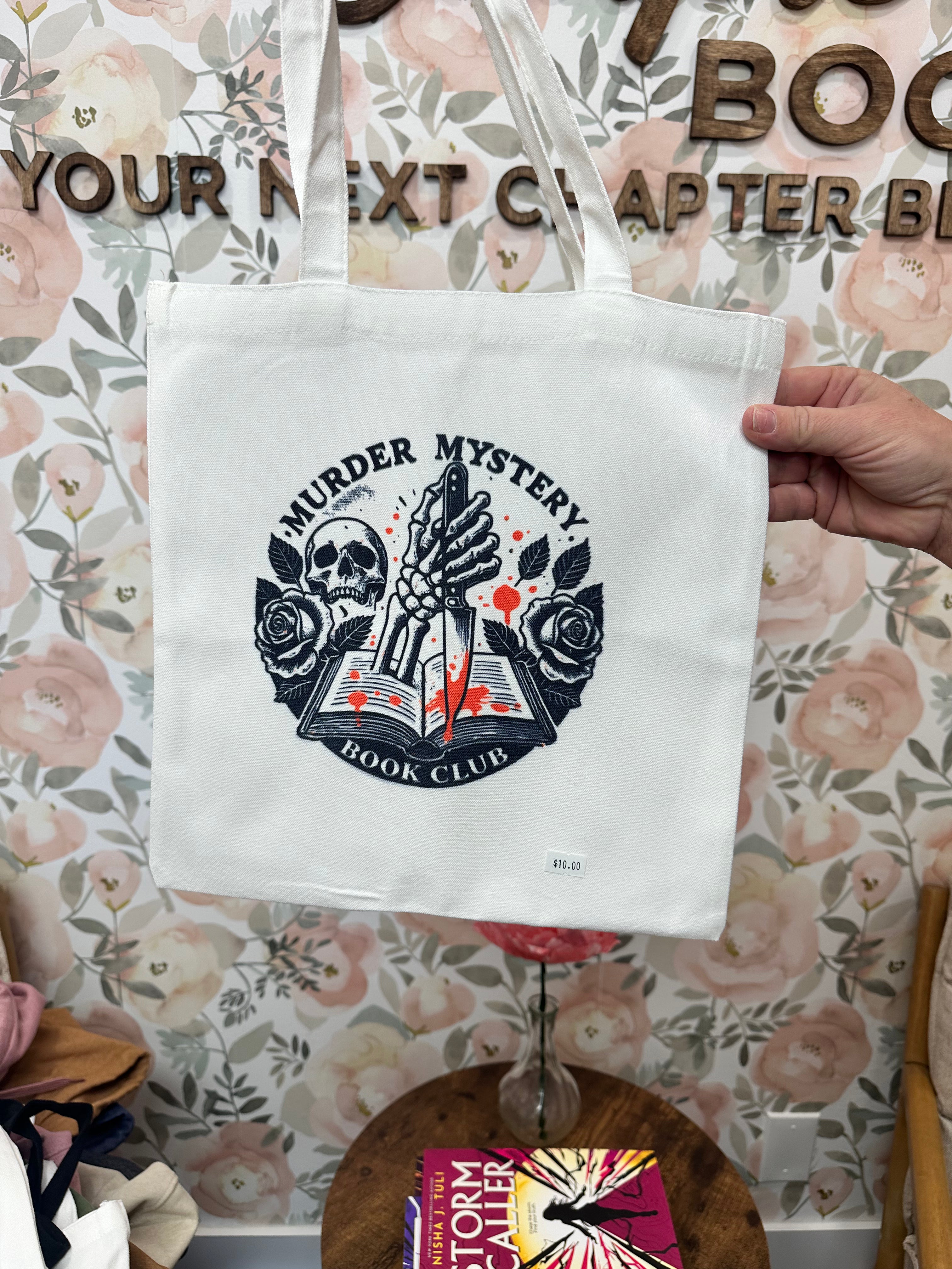 Murder Mystery Tote Bag - Small