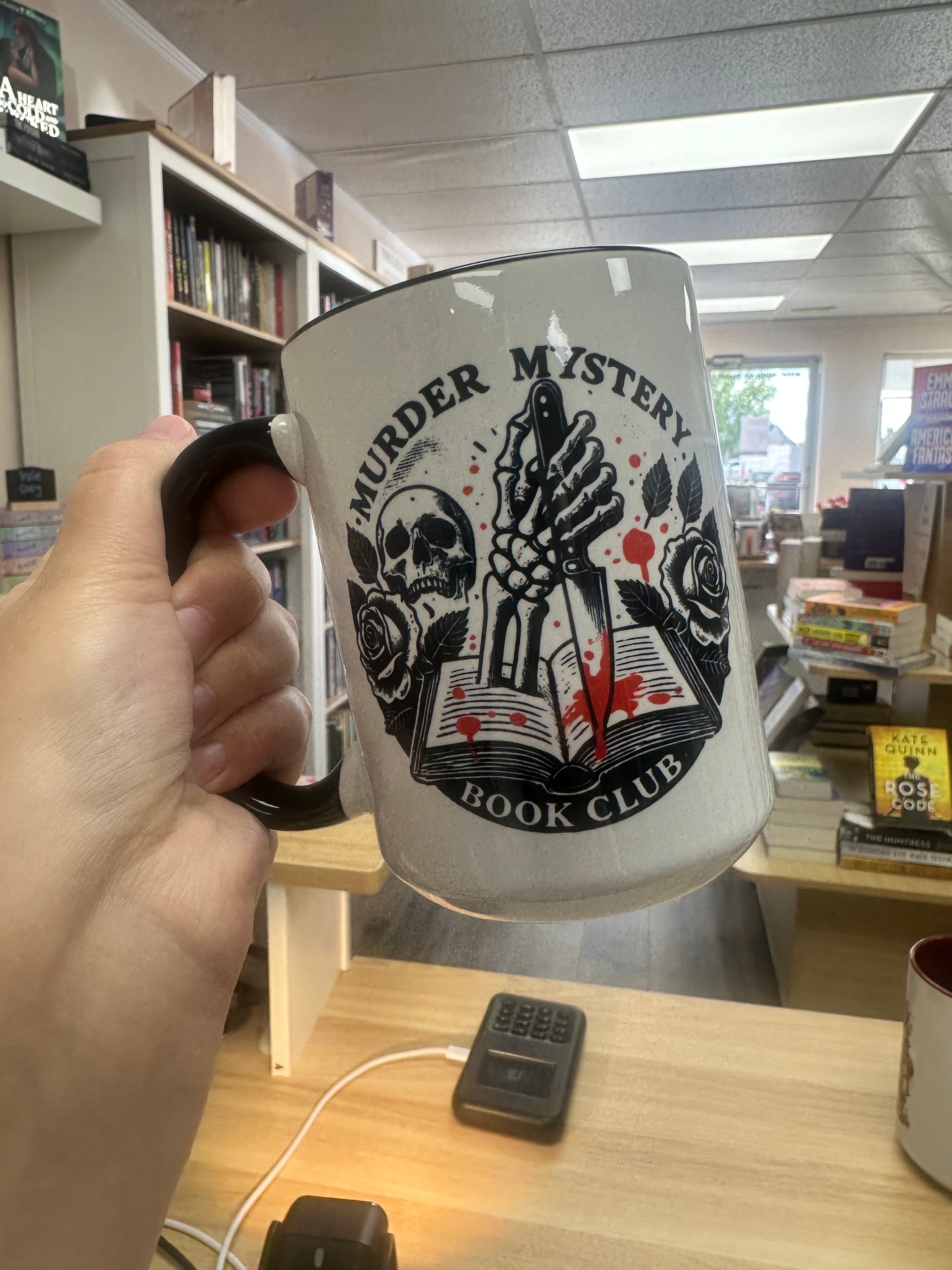 Murder Mystery Bookclub Mug