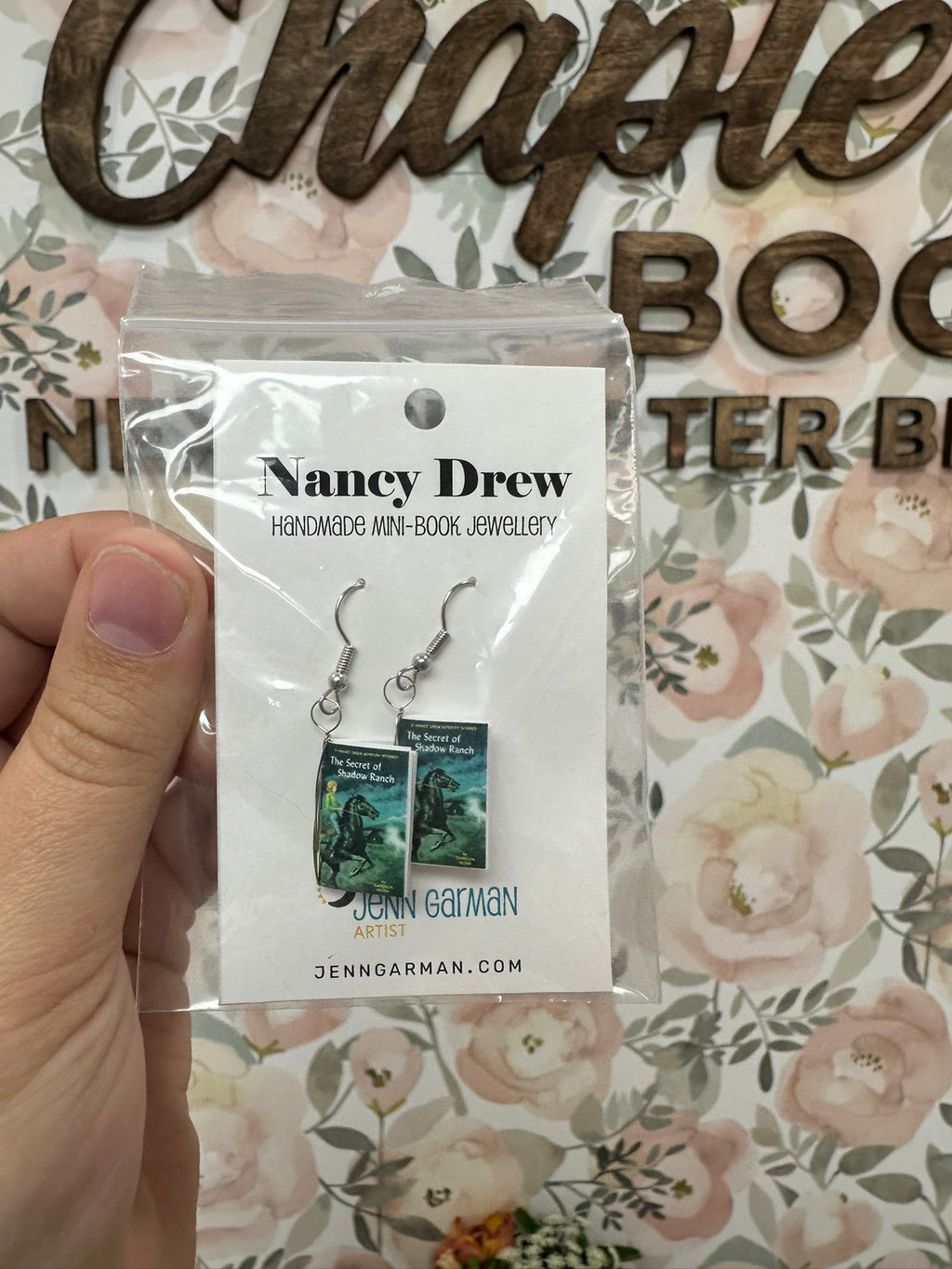 Earrings - Bookish