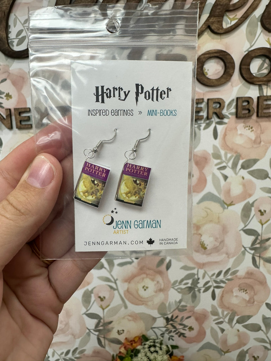 Earrings - Bookish