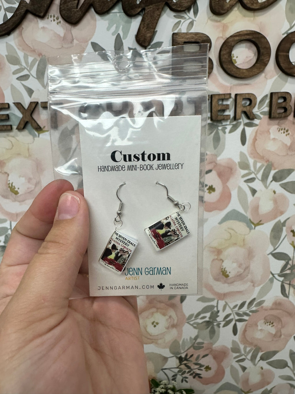 Earrings - Bookish