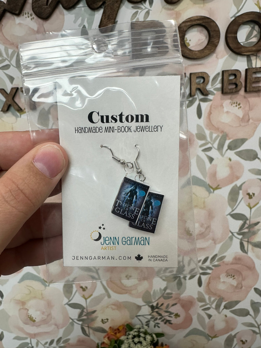 Earrings - Bookish