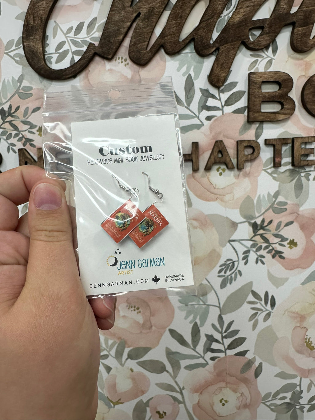 Earrings - Bookish