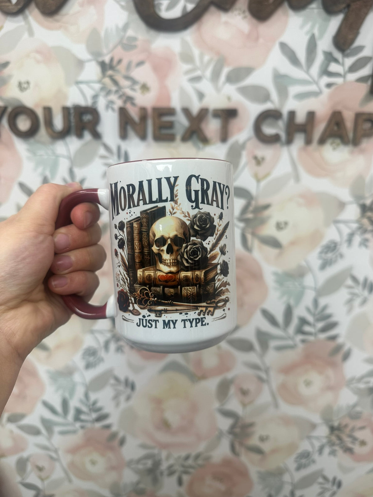 Morally Gray Just My Type Mug