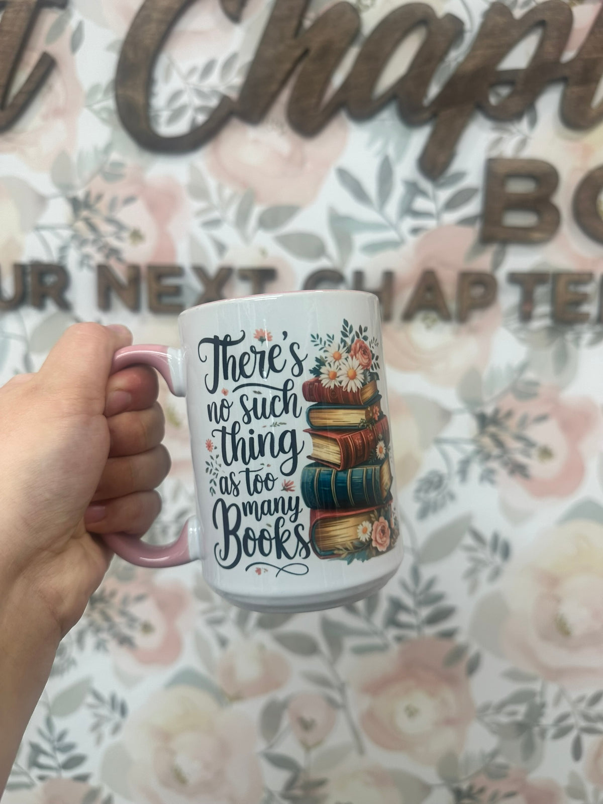 Too Many Books Mug