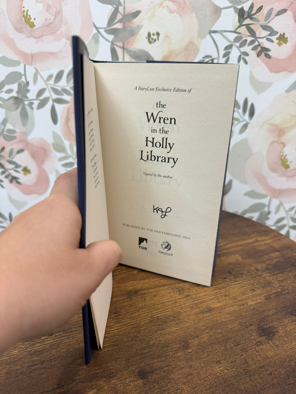 The Wren in the Holly Library