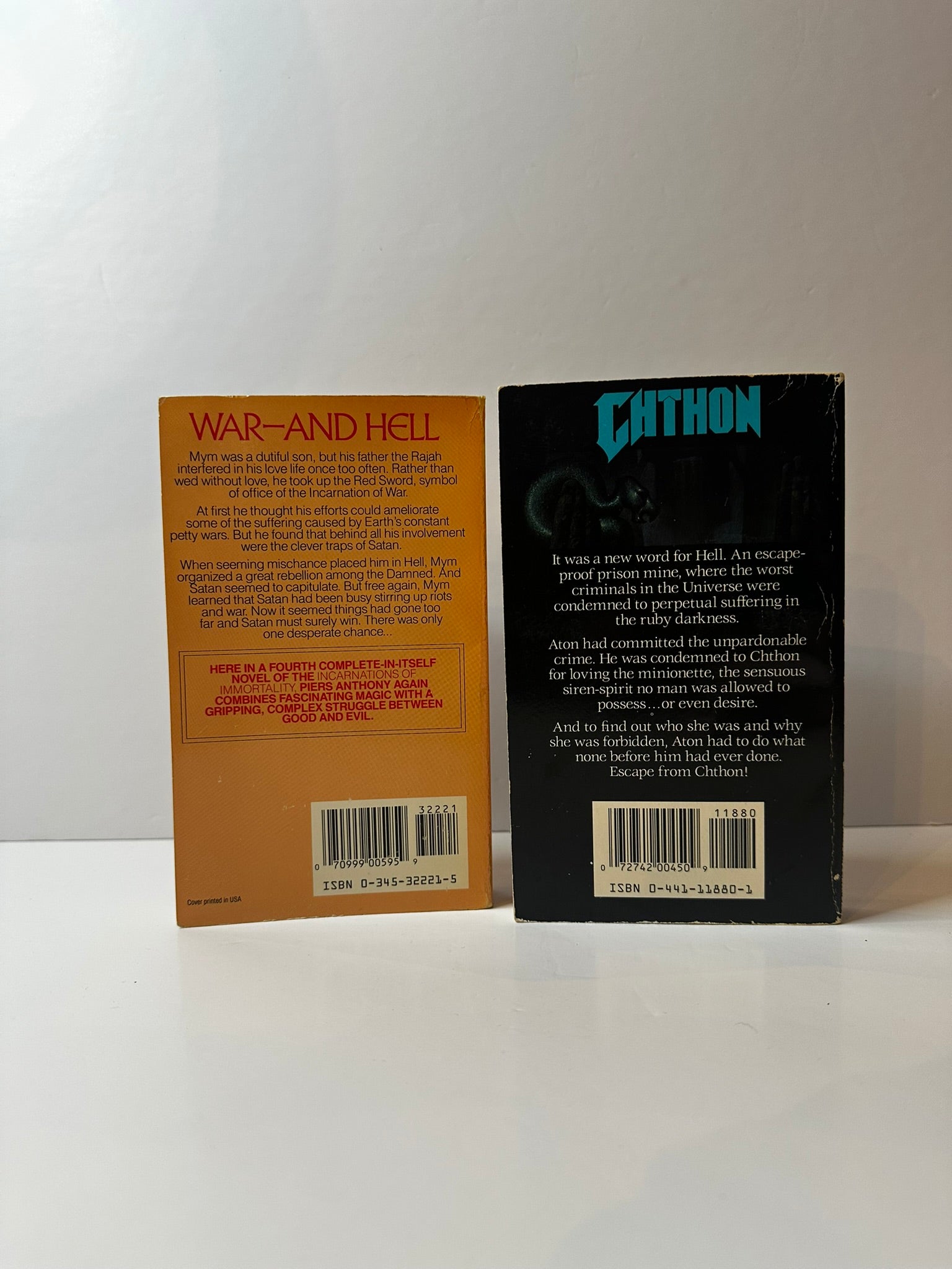 USED: Piers Anthony Speculative Fiction Bundle