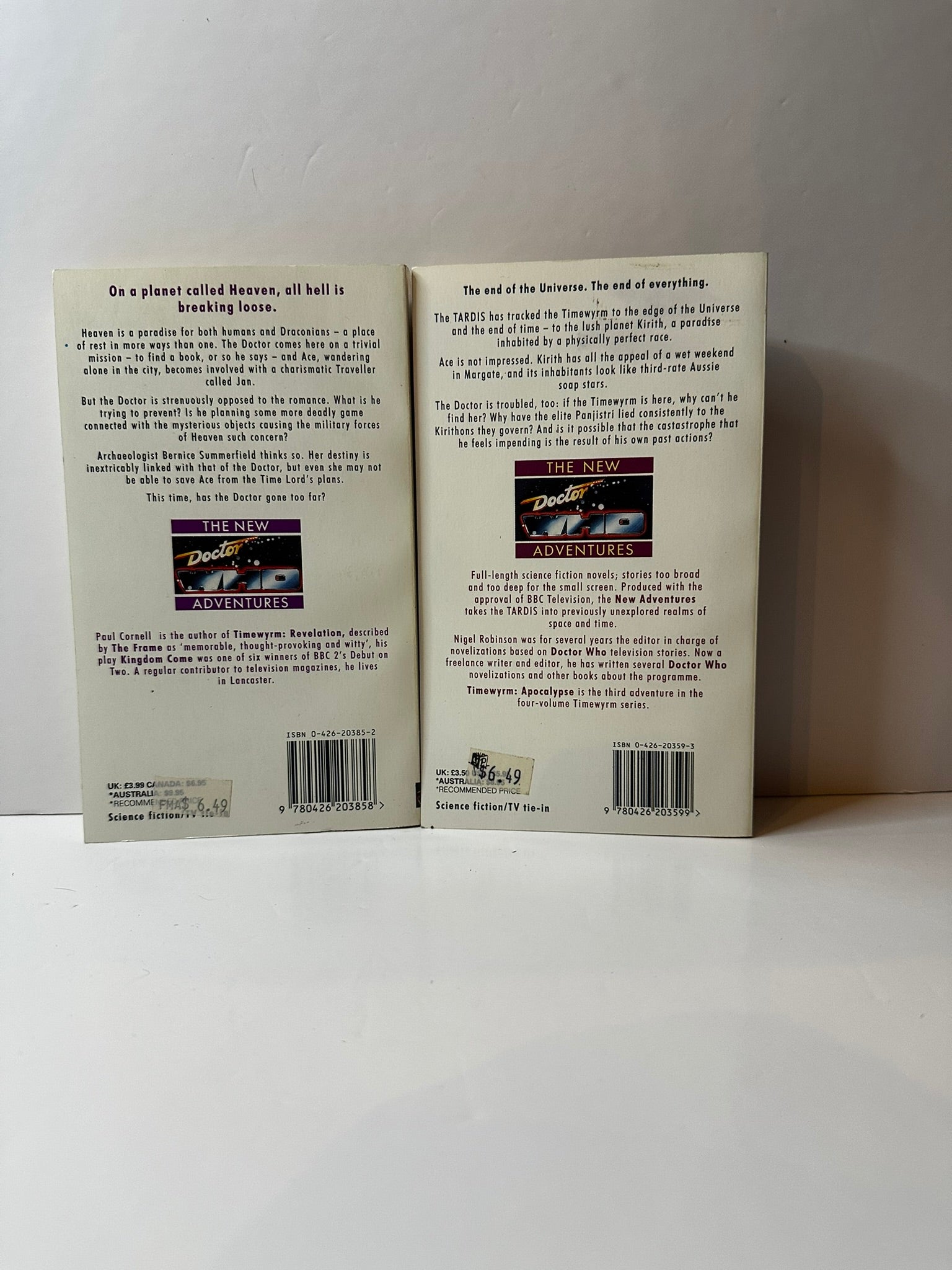 USED: Doctor Who: New Adventures Bundle (2 Books)