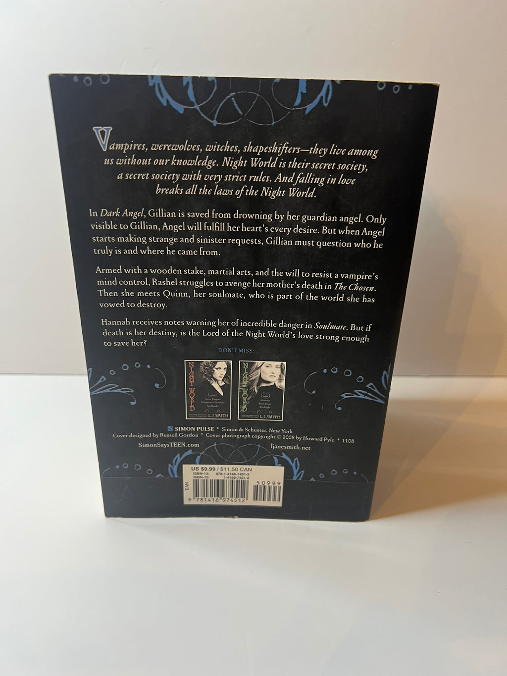 USED: Nightworld Series: Books 1-3